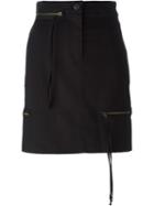 Vivienne Westwood Anglomania Zip Detail Mini Skirt