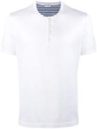 Dolce & Gabbana Underwear Buttoned T-shirt, Men's, Size: 4, White, Cotton