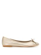Sarah Chofakian Sarita Leather Ballerinas - Neutrals