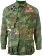 Htc Hollywood Trading Company Military Jacket, Men's, Size: Small, Green, Cotton
