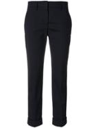 Prada Turn Up Hems Trousers - Blue