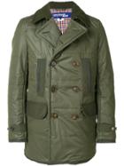 Junya Watanabe Comme Des Garçons Man Double-breasted Coat - Green
