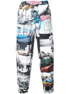 Adaptation Car Print Track Pants - Multicolour