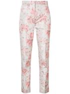 Brock Collection - Paige Pants - Women - Silk/polyester - 2, Pink/purple, Silk/polyester