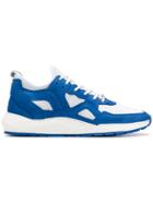 Filling Pieces Stripe Panel Sneakers - Blue