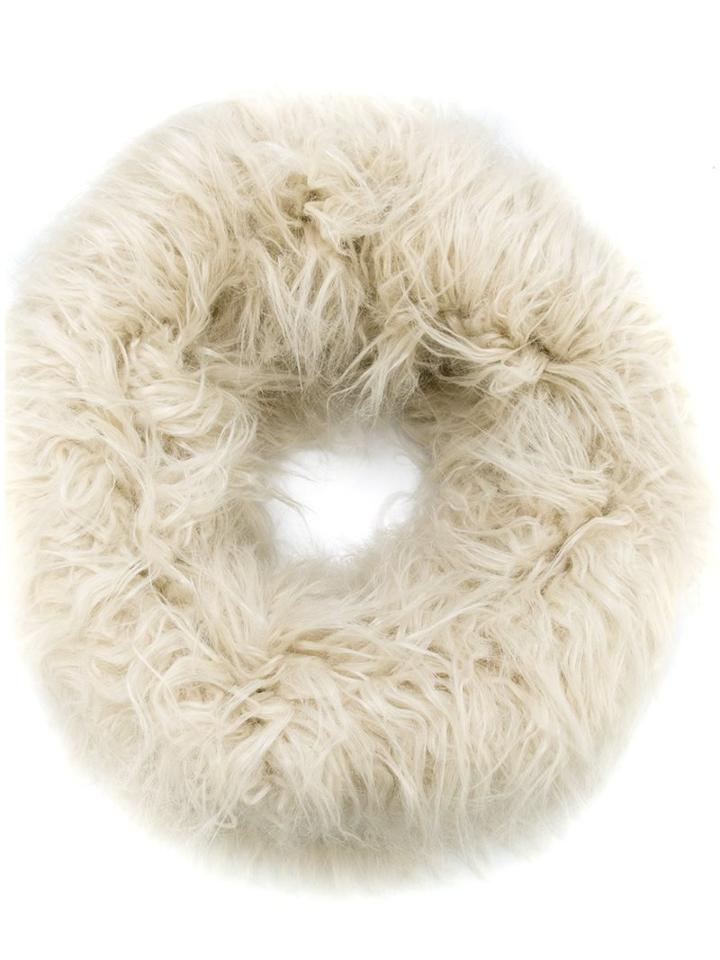Diesel 'sfaux' Scarf, Adult Unisex, White, Acrylic/modacrylic