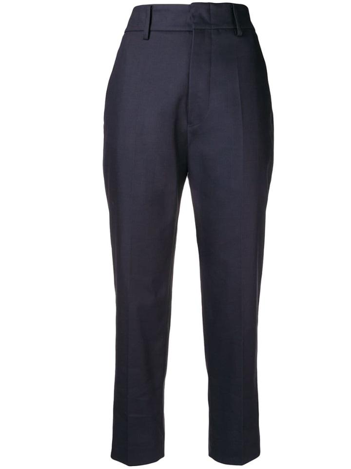 Sofie D'hoore Straight-leg Tailored Trousers - Blue