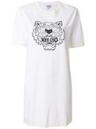 Kenzo Tiger T-shirt Dress - White