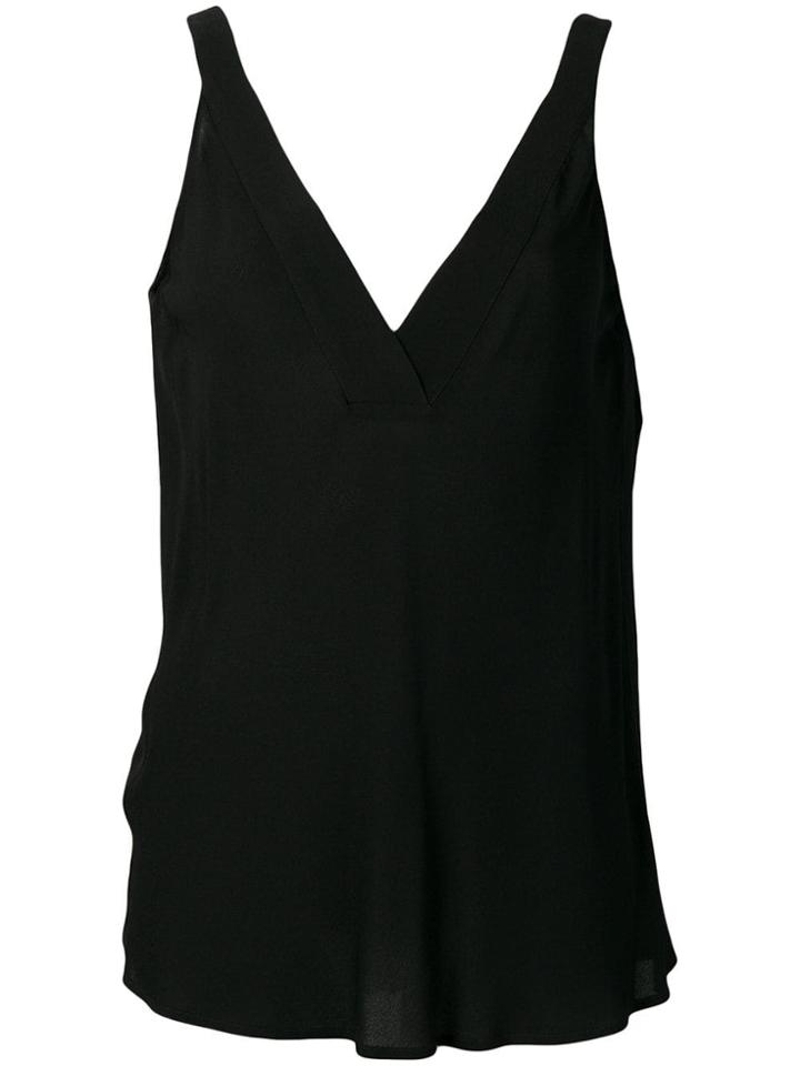 Pinko V-neck Vest - Black