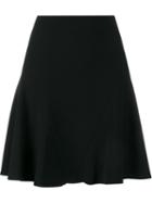 Stella Mccartney A-line Skirt, Women's, Size: 40, Black, Spandex/elastane/acetate/viscose