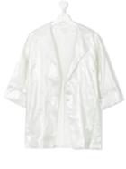 Etiket - Julia Coat - Kids - Linen/flax - 14 Yrs, Grey