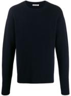The Row Connor Ribbed Jumper - Blue
