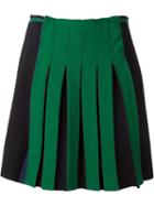 Cedric Charlier Pleated Front Skirt