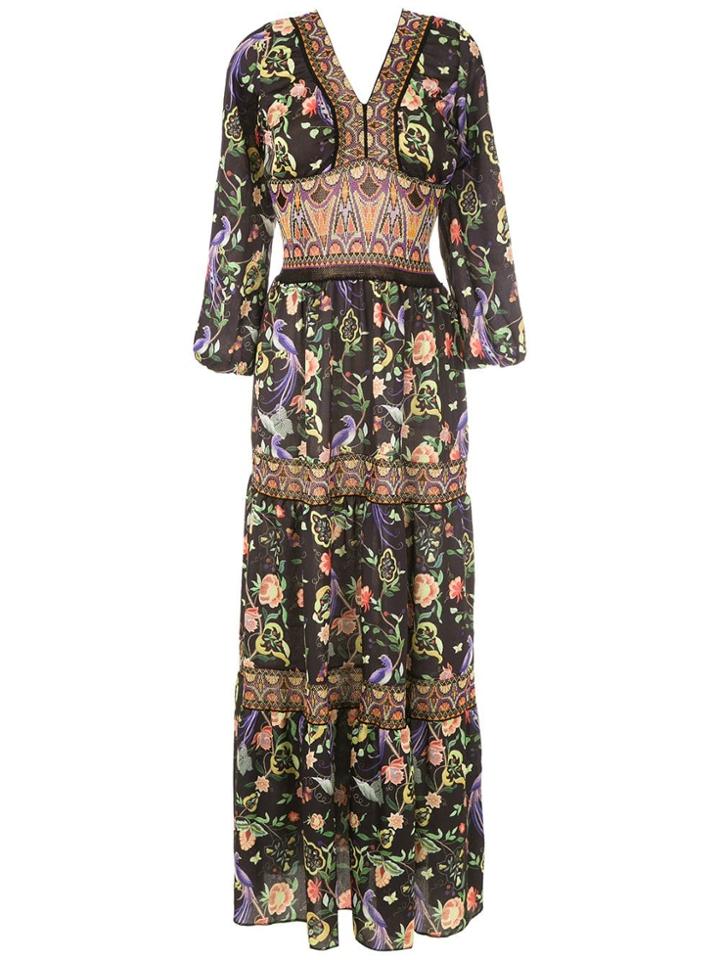 Cecilia Prado Idelia Long Dress - Black
