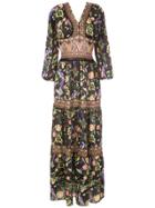 Cecilia Prado Idelia Long Dress - Black