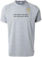 Aspesi Palm Print T-shirt