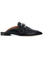 Givenchy Studded Slip-on Mules - Black