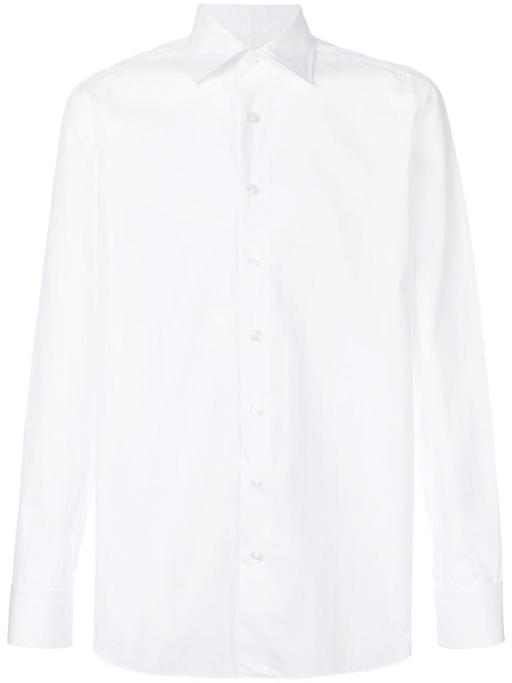 Lardini Long-sleeved Shirt - White