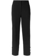 Egrey - Straight Trousers - Women - Acetate/viscose - 38, Black, Acetate/viscose