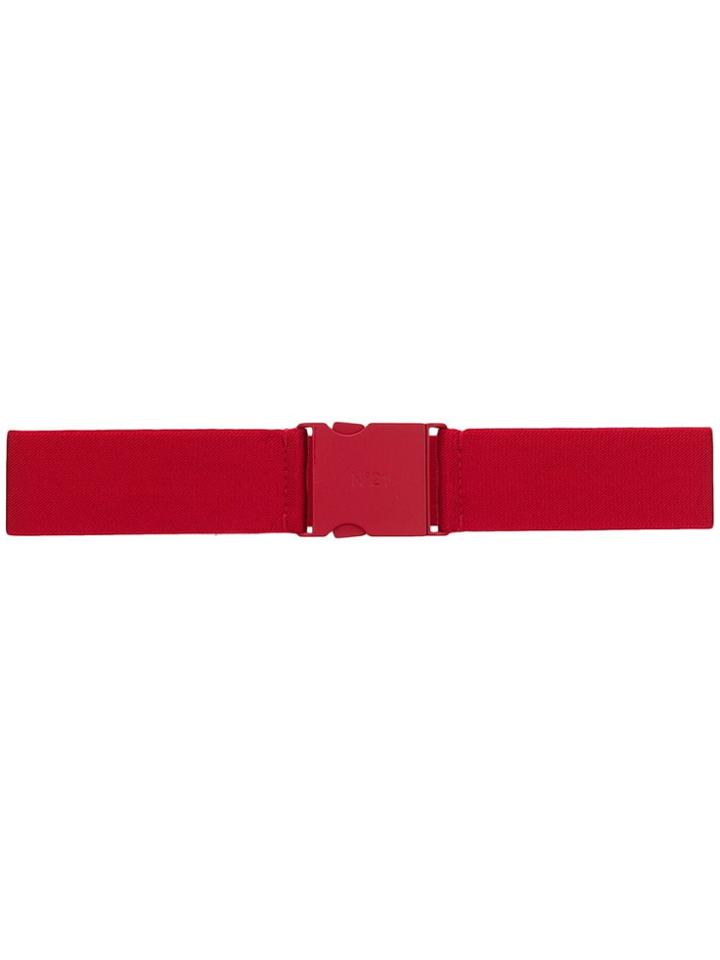 Nº21 Elasticated Clasp Belt - Red