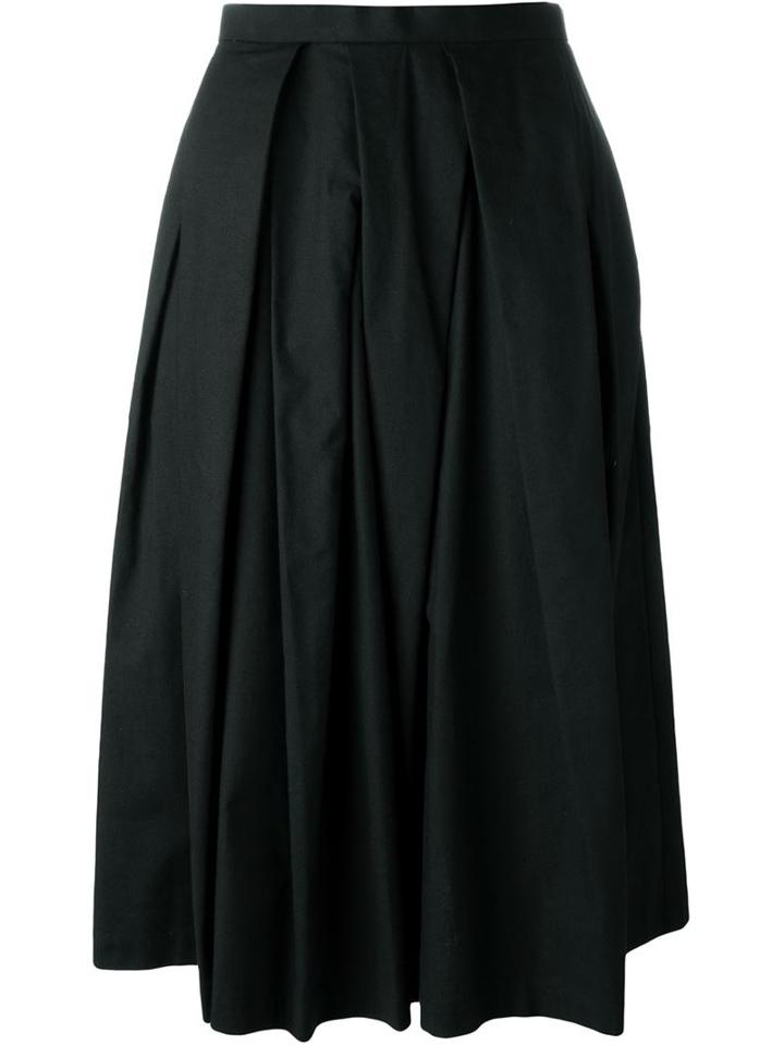 Comme Des Garçons Comme Des Garçons Inverted Pleat Skirt