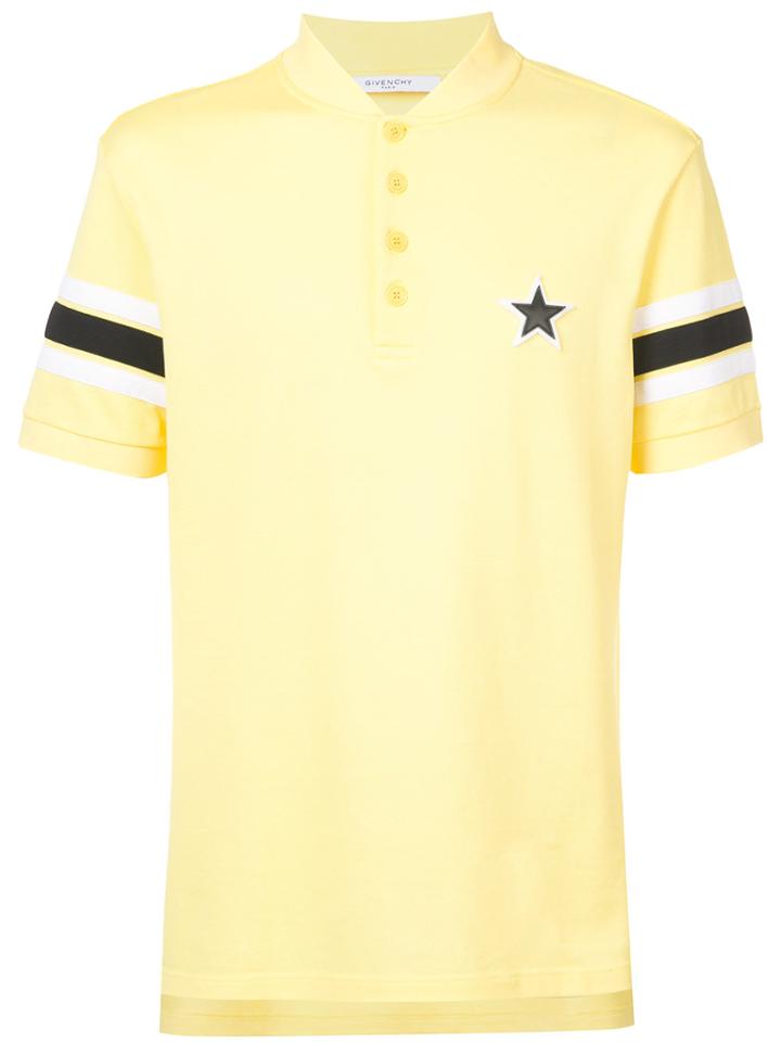 Givenchy Cuban-fit Box Logo Polo Shirt - Yellow & Orange