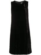 M Missoni Velvet Shift Dress - Black