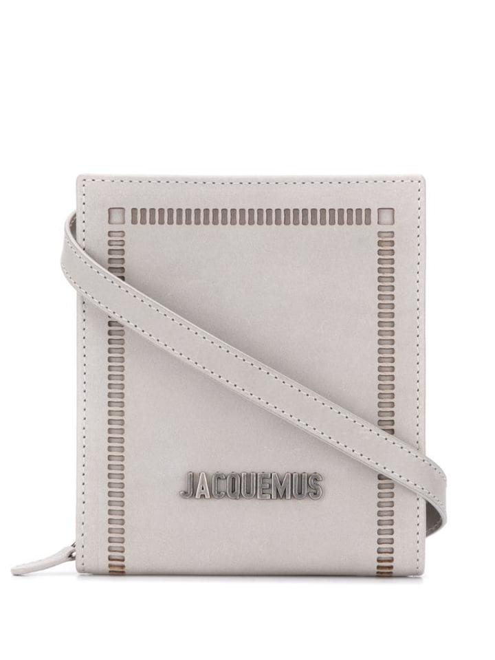 Jacquemus Neck Strap Cardholder - Grey