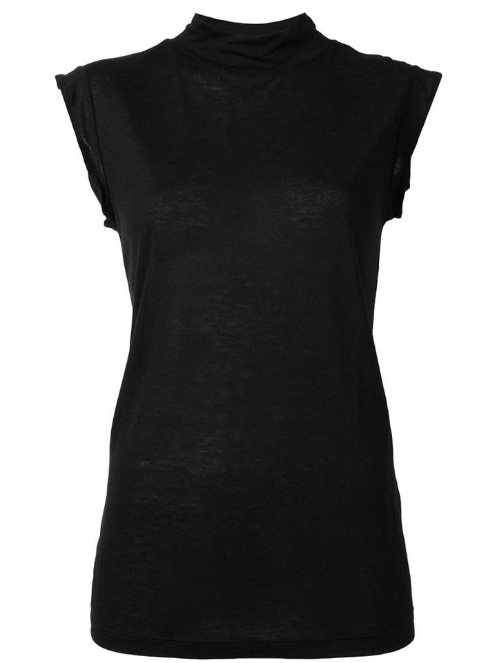 Iro Flavia Tank, Women's, Size: Large, Black, Viscose/angora