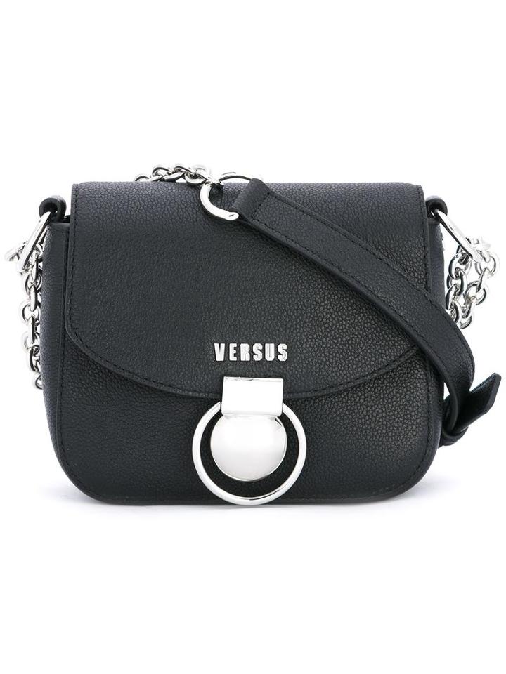 Versus Chain Strap Crossbody Bag, Women's, Black