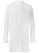 Helmut Lang Mandarin Shirt, Men's, Size: Xl, White, Cotton