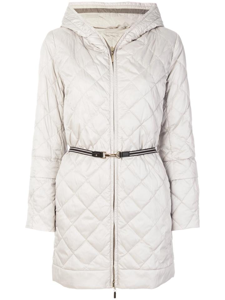 's Max Mara Padded Coat - Nude & Neutrals