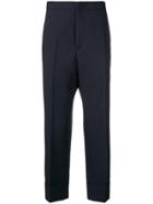 Jil Sander Tailored Tapered Trousers - Blue