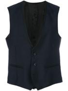 Tonello Classic Slim-fit Waistcoat - Blue