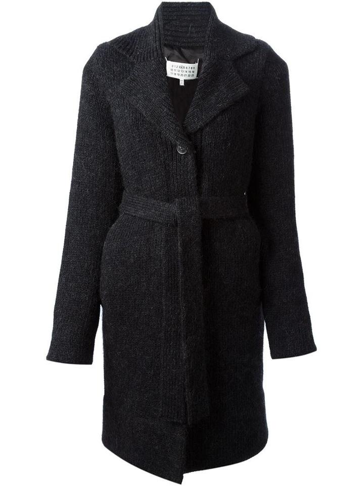 Maison Martin Margiela Knitted Belted Cardi-coat