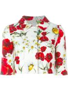 Dolce & Gabbana Daisy And Poppy Print Jacket