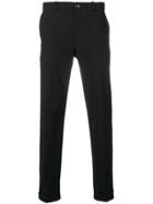 Rrd Slim-fit Tailored Trousers - Black