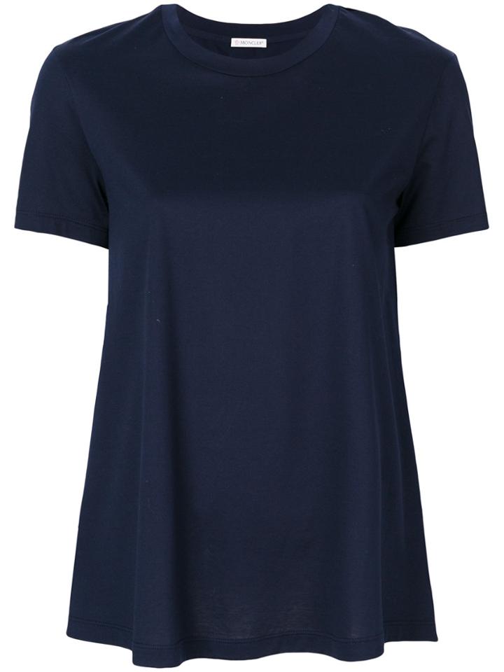Moncler Loose Fit T-shirt - Blue