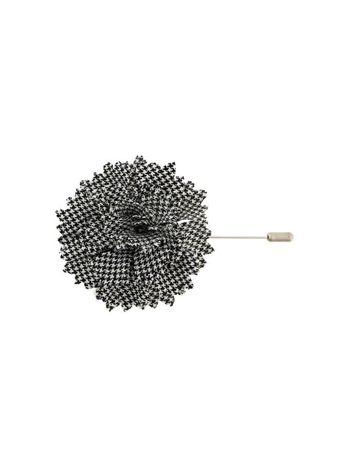 Lanvin Flower Pin - Black