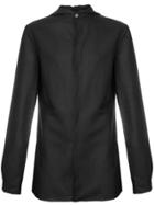 Ma+ Hooded Button Shirt - Black