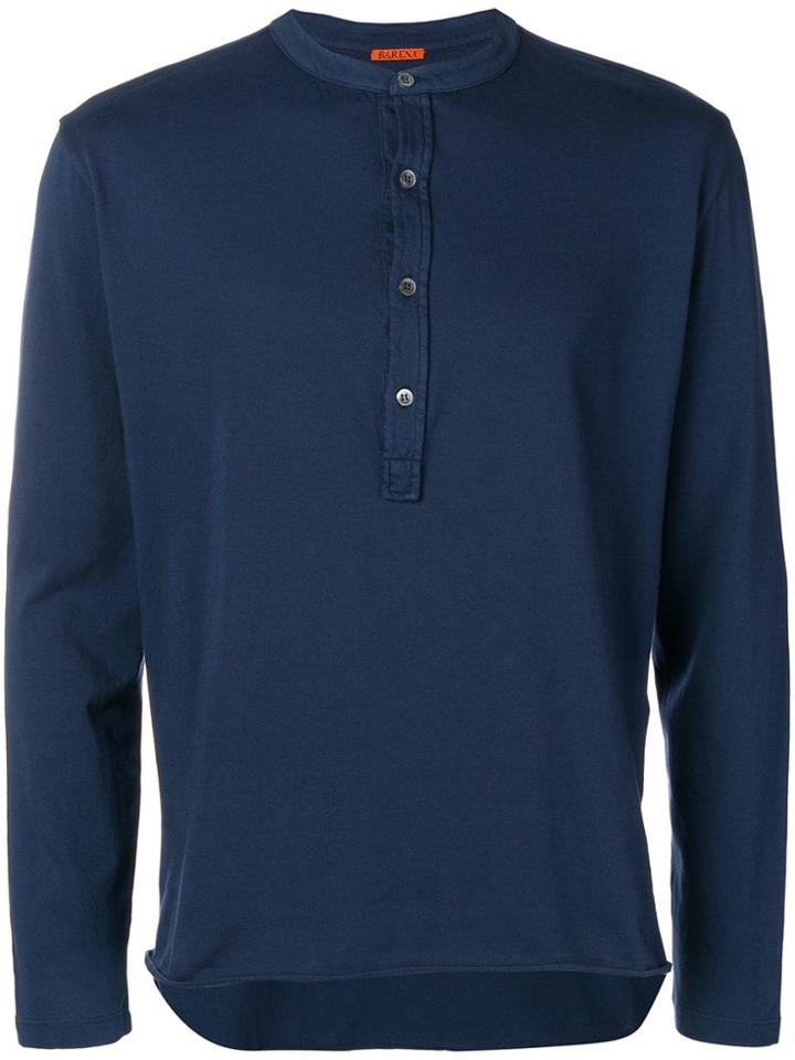 Barena Nalin Buttoned T-shirt - Blue