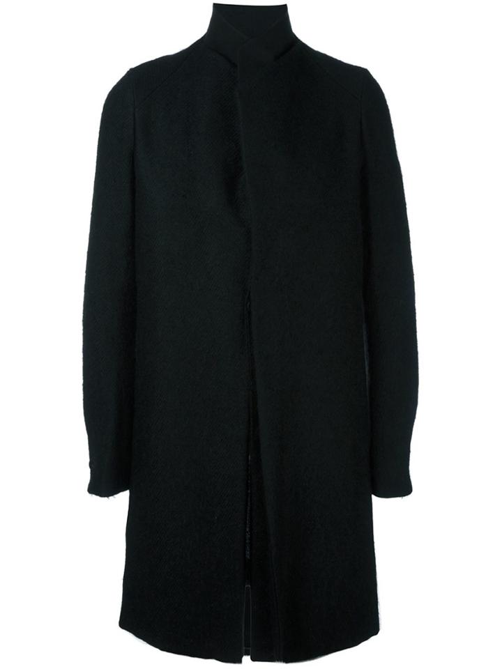 Cedric Jacquemyn Long Belted Suit Jacket - Black