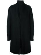 Cedric Jacquemyn Long Belted Suit Jacket - Black