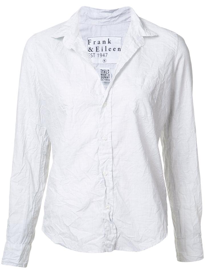 Frank & Eileen Barry Shirt, Size: Small, Grey, Cotton