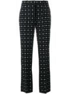 Givenchy Printed Straight Leg Trousers