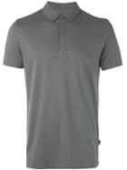 Boss Hugo Boss Concealed Fastening Polo Shirt, Men's, Size: Large, Grey, Cotton