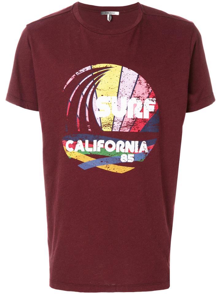 Isabel Marant Surf California T-shirt - Red