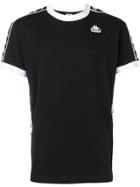 Kappa Logo Stripe T-shirt - Black