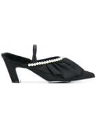 Suecomma Bonnie Ruffled Sandal - Black