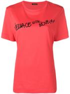 Versace Sustainable Versace With Love T-shirt - Red